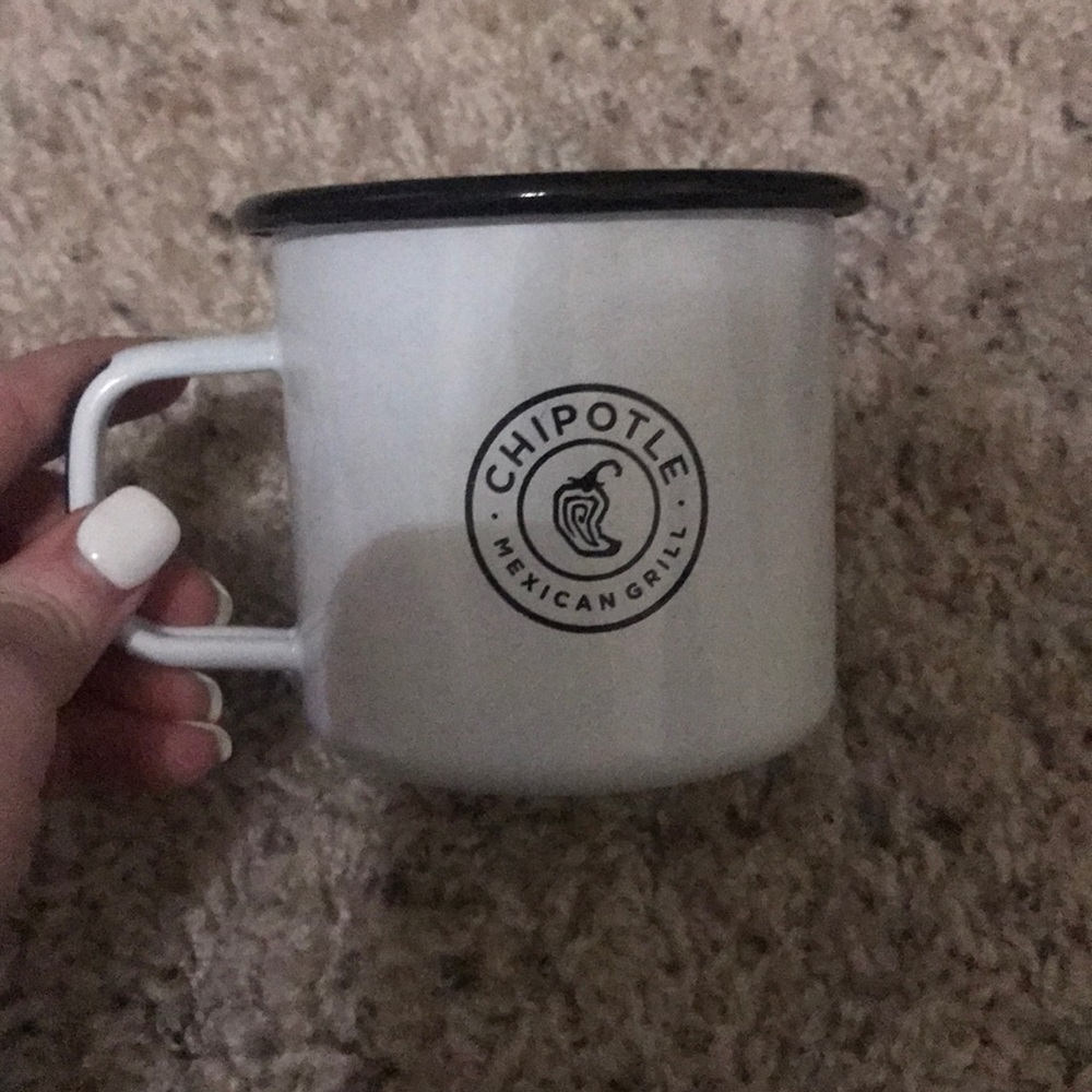 Chipotle tin mug